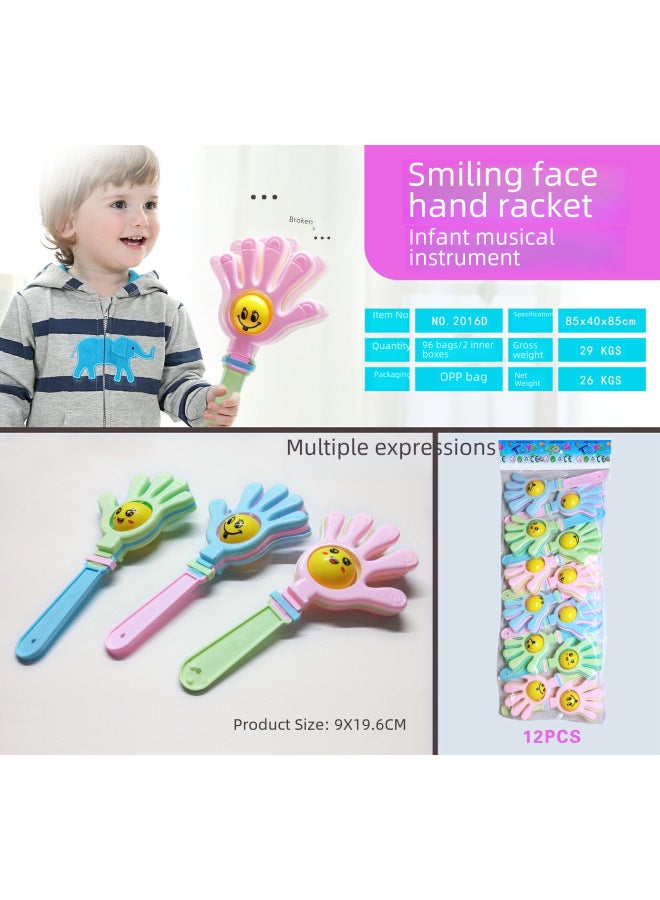 Baby Toys Baby 0-1 Year Old Rattle Newborn Baby Hand Rattle Cartoon Rattle Educational Toys - Image 2